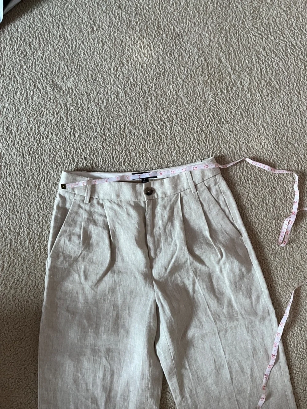 NWT Banana Republic Palma Straight Linen Pants Women's Size 0